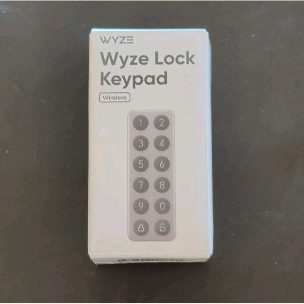 Wyze Lock Keypad Wireless Keyless Entry Exterior Access Model WLCKKP1 New Sealed